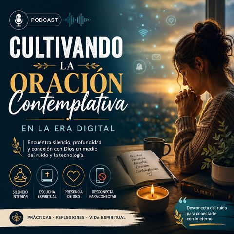 #Episodio2 | Oración Contemplativa y Espiritualidad Cristiana en la Era Digital | Cómo Escuchar a Dios en un Mundo Conectado