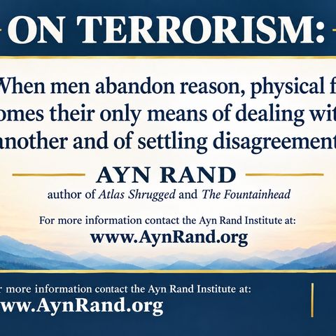 ON TERRORISM: