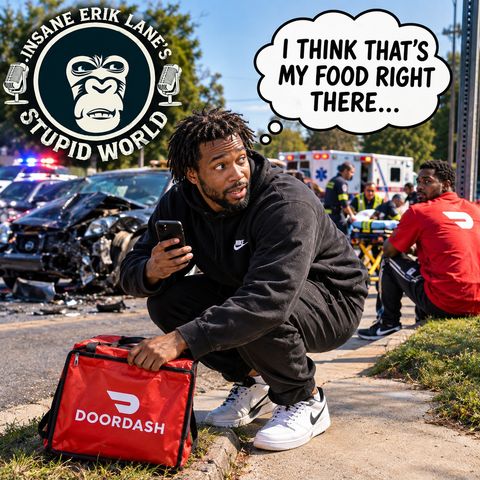 Fired Feed Store Worker Sets Store Aflame, Customer Pick-up At A DoorDash Crash, and An Airport Junk Smuggler