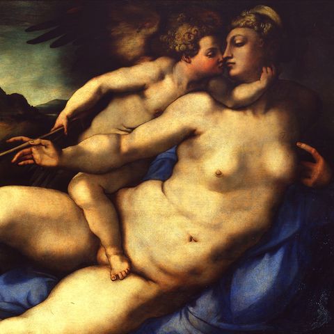 Pontormo - Venere e Cupido