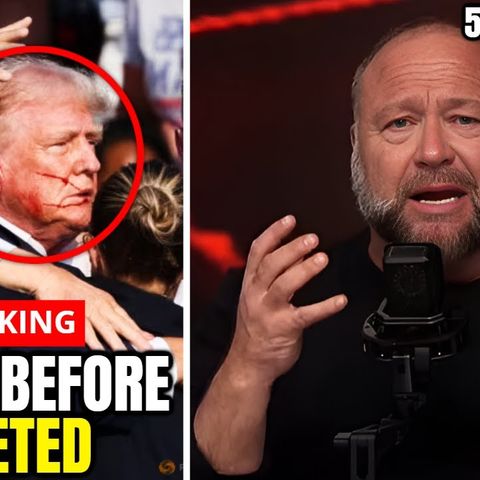 5 Mins Ago_ Alex Jones LEAKED The Whole Secret About Trump