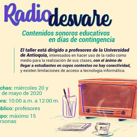 Radio Desvare: así suena la radio educativa en la UdeA
