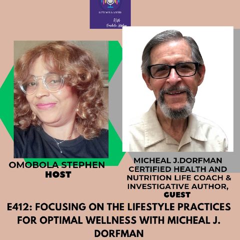E412: Focusing On The Lifestyle Practices For Optimal Wellness With Micheal J. Dorfman