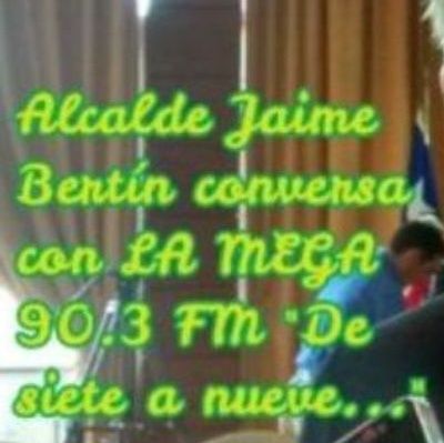 ALCALDE JAIME BERTIN Conversa con LA MEGA 90.3 fm de Osorno