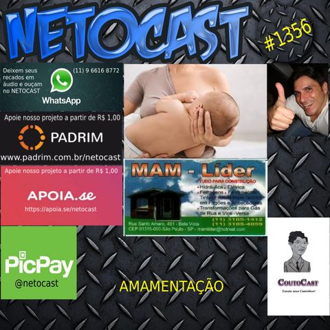 NETOCAST 1356 DE 24/09/2020 - AMAMENTAÇÃO