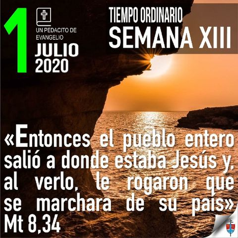 Homilía 1 Julio 2020 Aprendiendo de un exorcismo realizado por Jesucristo
