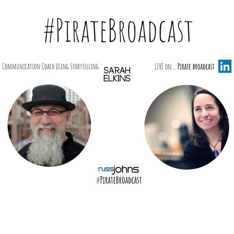 Join Sarah Elkins on the PirateBroadcast
