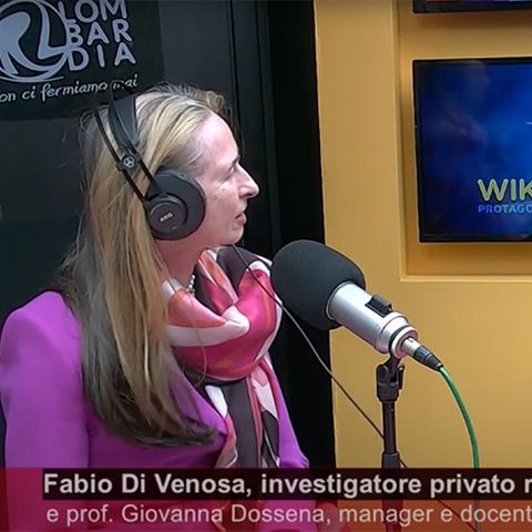 Giovanna Dossena intervistata da Fabio Di Venosa su Radio Lombardia - WikiMilano