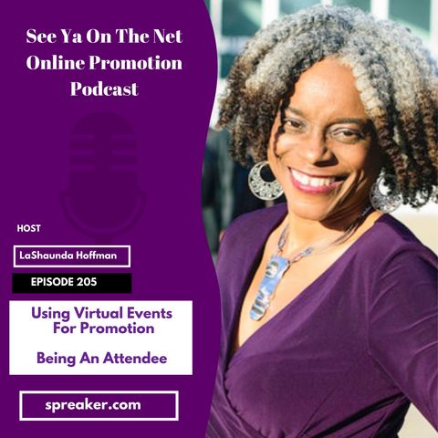 S2 E5 See Ya On The Net Podcast Episode  - Using Virtual Events For Promotion Part 1