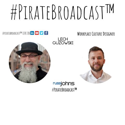 Catch Lech Guzowski on the #PirateBroadcast™