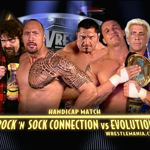 WWE Rivalries: The Rock N' Sock Connection vs Evolution