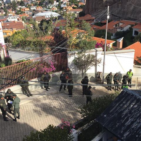 SRE informó de incidentes en residencia mexicana en Bolivia; participaron diplomáticos españoles