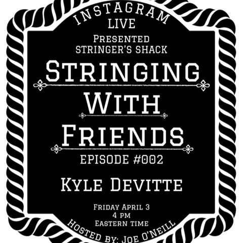 Crease Monkey Lacrosse Show Stringing with Friends #002 Kyle Devitte