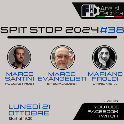 Spit Stop 2024 - Puntata 38 - LIVE con Marco Evangelisti