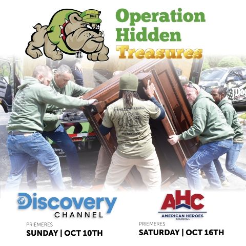 JERRY FLANAGAN, Army veteran and New Discovery Channel series OPERATION HIDDEN TREASURES
