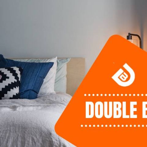 Double Bed | Sale 75% OFF | FREE Delivery | The Double Bed