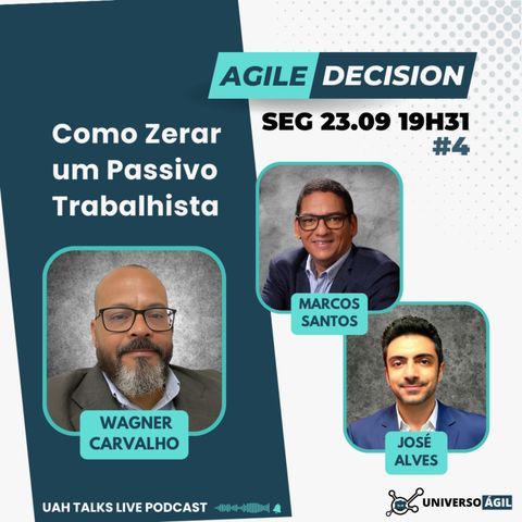 #UAHTalks #AgileDecision EP4 Como Zerar um Passivo Trabalhista