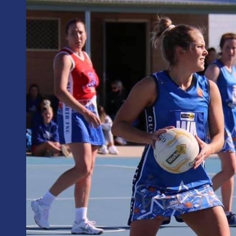 Caitlin Vine from Ouyen United Kangas on the Flow Friday Winter Sports Show