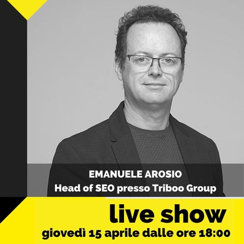 LIVE SHOW puntata 26 con Emanuele Arosio