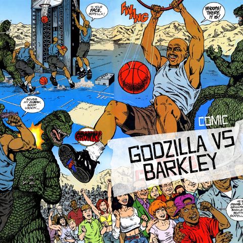 El audio comic Godzilla vs Barkley