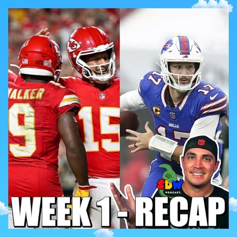 NFL Week 1 Recap (& Week 2 Predictions)