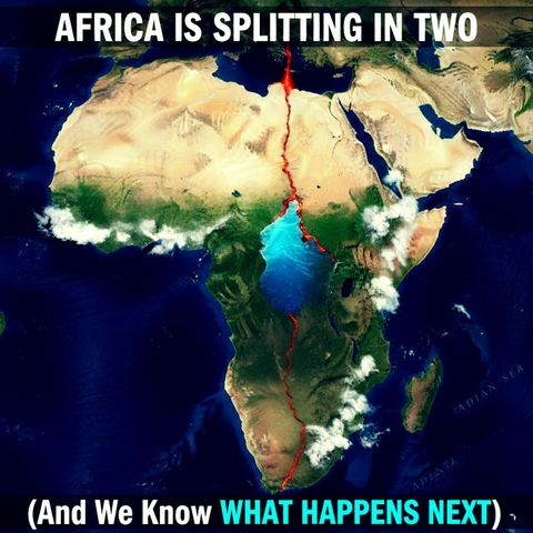 Africa is Splitting in Two (And We Know What Happens Next)
