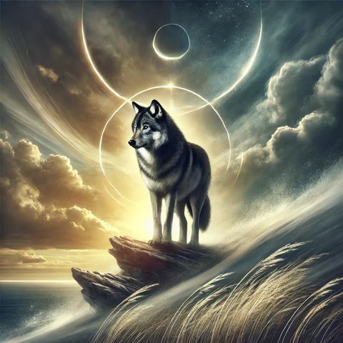 The Stoic Wolf: Mastering Emotions in a Chaotic World