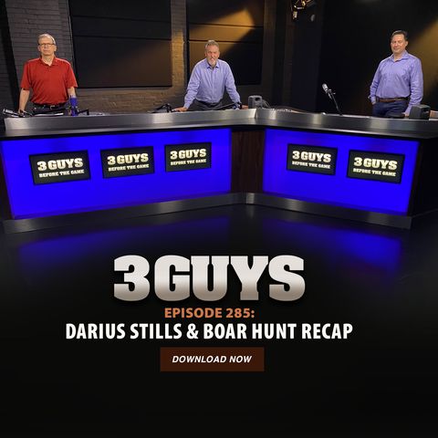 Darius Stills and Boar Hunt Recap with Tony Caridi, Brad Howe and Hoppy Kercheval