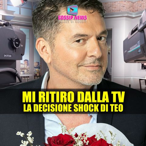 MI RITIRO DALLA TV: La Decisione Shock di Teo Mammucari!