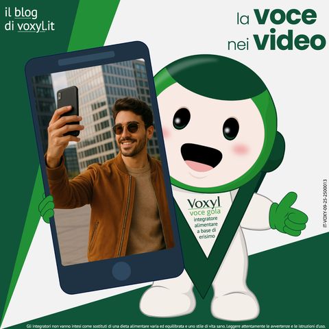La voce nei video