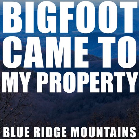 BIGFOOT SHOWED UP TO MY PROPERTY IN THE BLUE RIDGE MOUNTAINS | THIS CHANGED MY LIFE FOREVER!