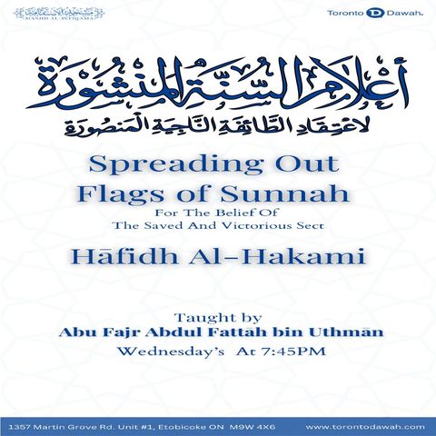 036 - Spreading the Flags of the Sunnah - Abu Fajr AbdulFattaah bin Uthmaan