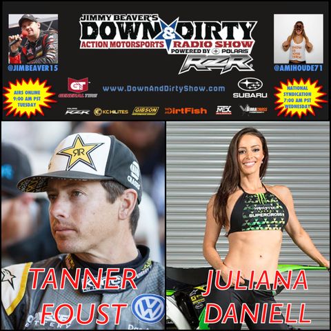 Tanner Foust & Miss Supercross Juliana Daniell On Air!