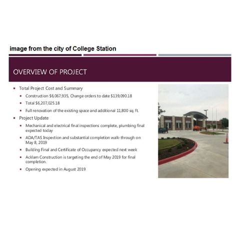Construction of the Larry J. Ringer library expansion is winding down