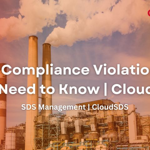 SDS Compliance Violation All You Need to Know  CloudSDS