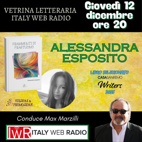 VETRINA LETTERARIA con ALESSANDRA ESPOSITO