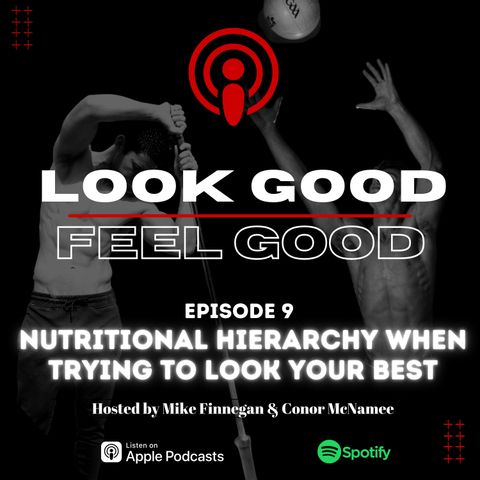 Episode 9: Nutritional Hierarchy When Trying To Look Your Best