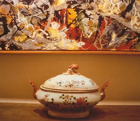Episode 82 : Louise Lawler: "Pollock and Tureen: Arranged by Mr and Mrs Burton Tremaine, Connecticut"