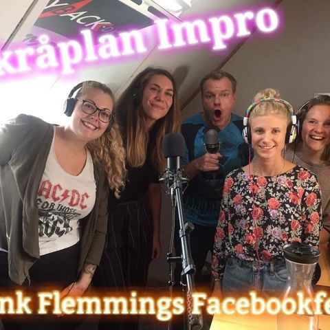 Podcast 50: Annika Maj Egholk, Emma Rise Madsen, Sara Krage Petersen og Rikke Søndergaard (Skråplan Impro)