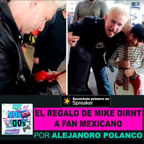 El regalo de Mike Dirnt de Green Day a fan mexicano