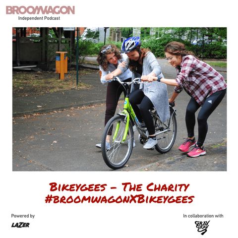 Bikeygees – The Charity #broomwagonXBikeygees