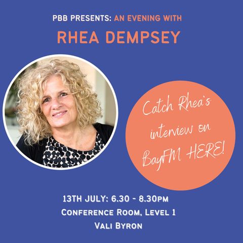 Rhea Dempsey on BayFM's Make a Change show