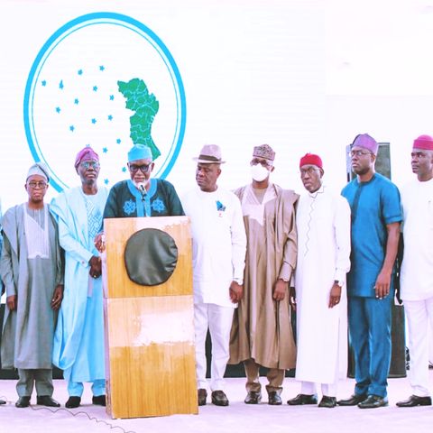 COMMUNIQUÉ ISSUED AT THE CONCLUSION OF THE MEETING OF THE GOVERNORS OF SOUTHERN NIGERIA AT THE LAGOS STATE GOVERNMENT HOUSE, IKEJA, LAGOS ST
