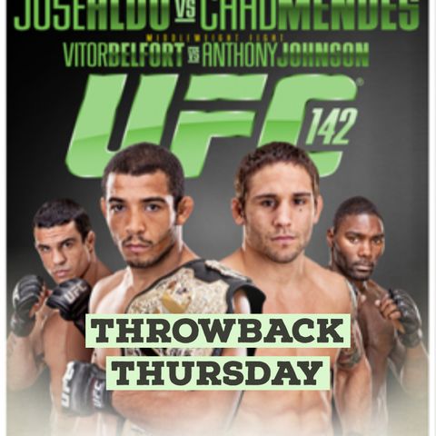 Throwback Thursday: UFC 142