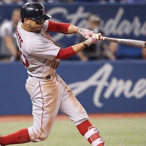 Mookie Betts Hits For Cycle For First Time