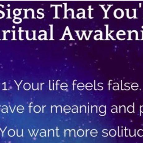 The signs and thoughts that mean you re going through an awakening