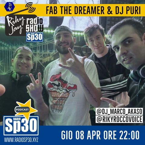 RikyJay Radio Show - ST.2 N.68 - Ospiti Fab The Dreamer & Dj Puri