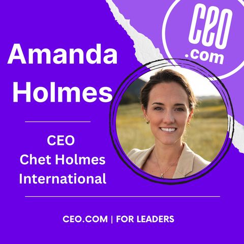 Chet Holmes International CEO Amanda Holmes