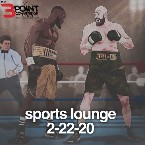 The 3 Point Conversion Sports Lounge- Deontay Wilder Talks To The 3 Point Conversion, XFL To Stay(?) Who's Stoping The Bucks