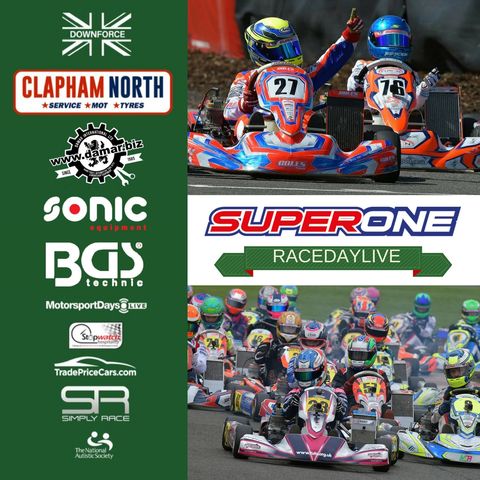 SUPER ONE SERIES LIVE @ Rissington Kart Club 2018 - Qualifying